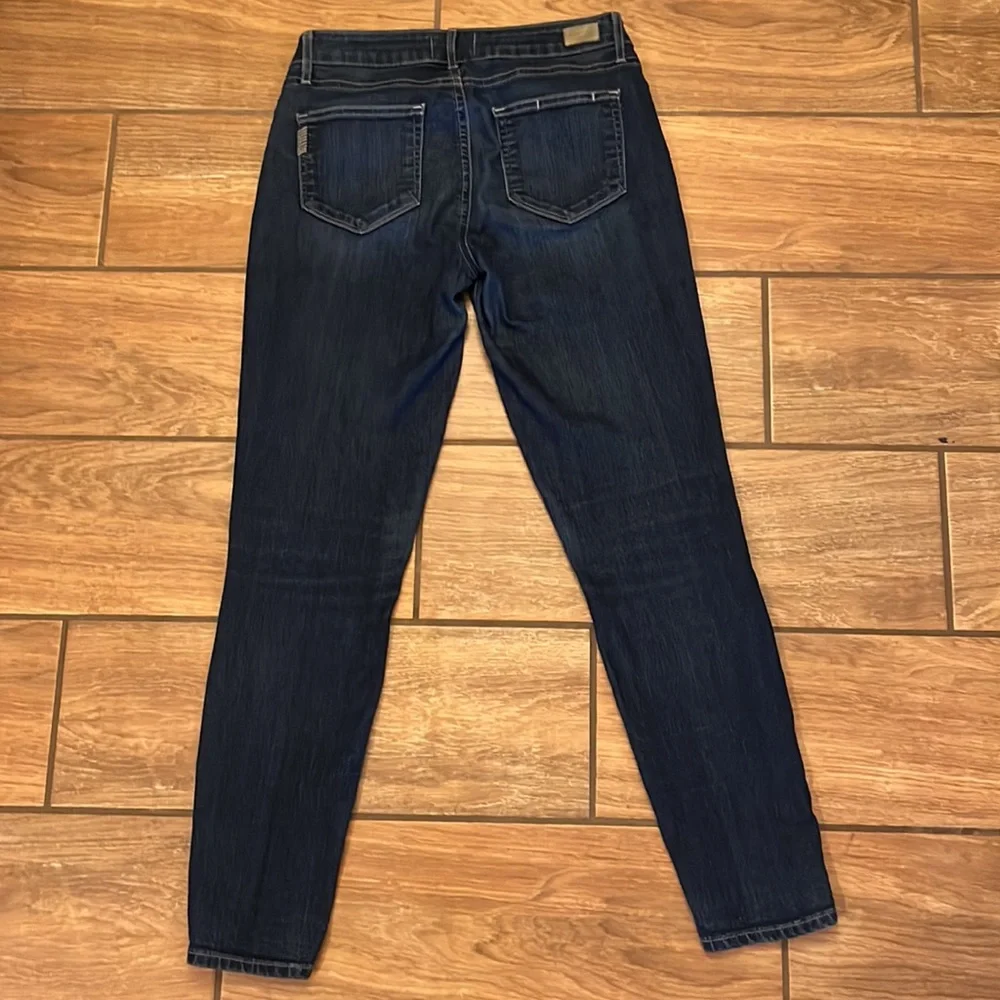 Paige Skinny Jeans Dark Blue 28 - Picture 5 of 10